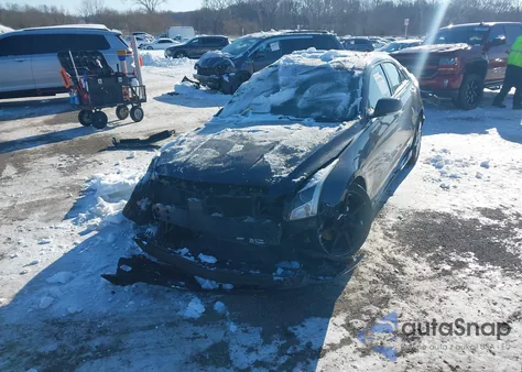 2018 Cadillac Ats Premium Luxury из США, поврежденный, VIN 1G6AK5SS6J0106001